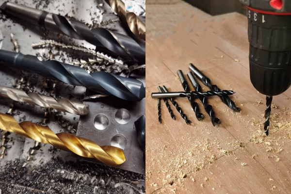 Differences Between HSS and Brad Point Drill Bits