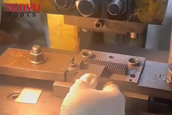 Automated production line for consistent blade manufacturing