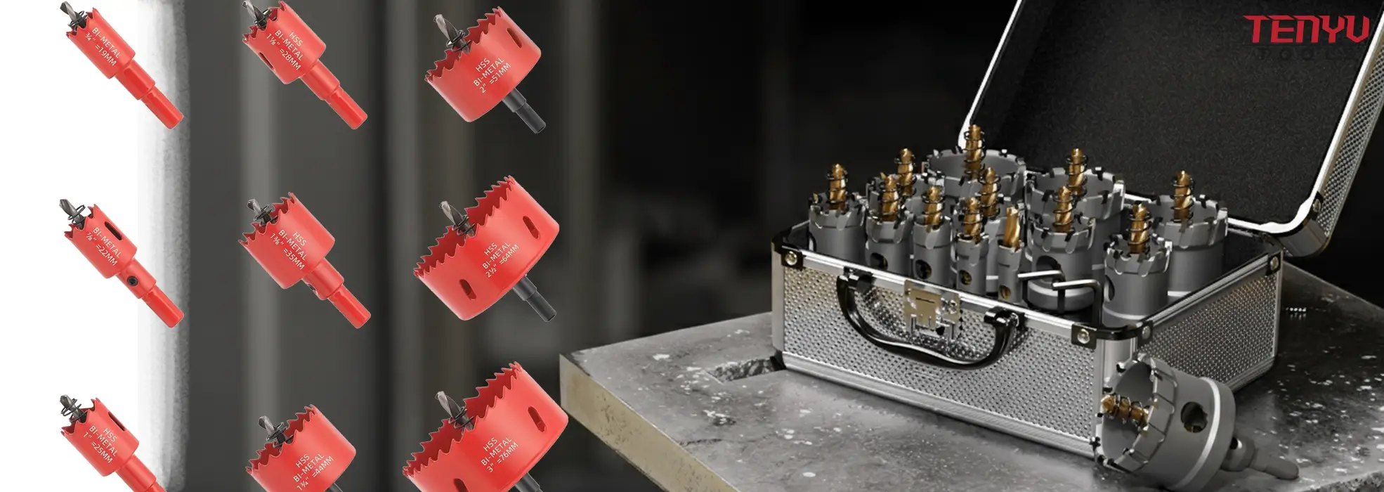 Hole Saw Manufacturer & OEM Factory | Bi-Metal, TCT, Diamond – Tenyu Tool