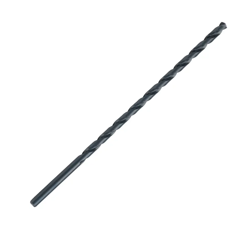 Extra Long Black Oxide Drill Bit