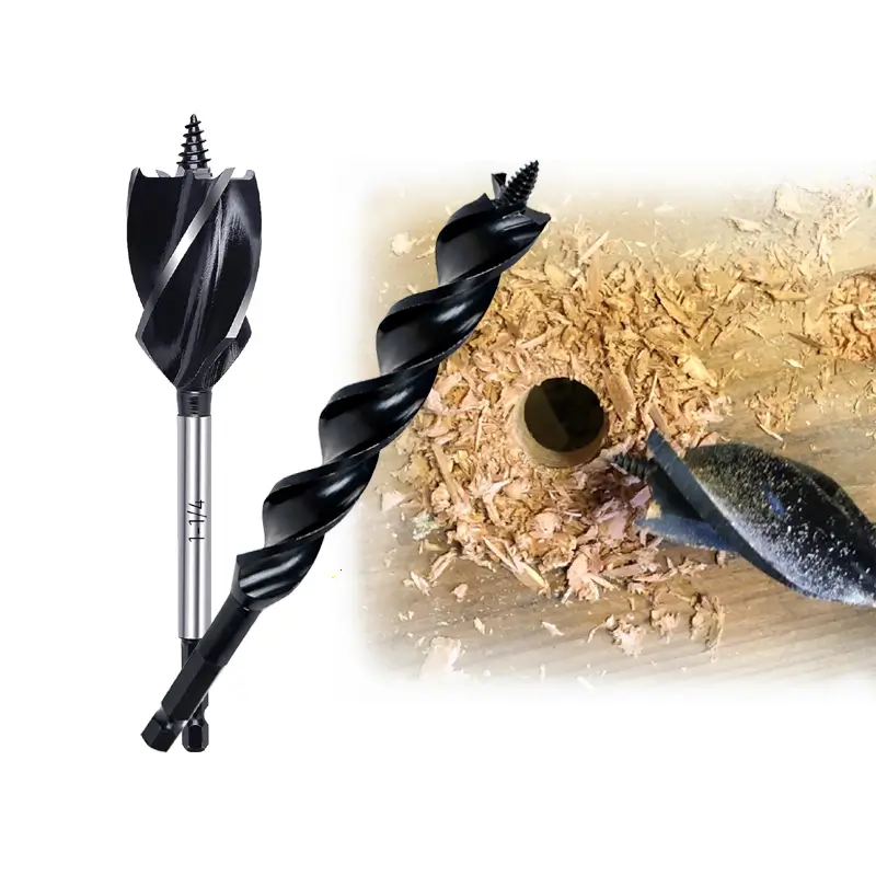 4-Flute Efficient Drill Bit