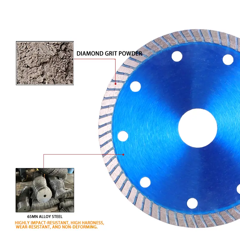 4-inch Cold Pressed Diamond Blade Manufacturer for Granite, Concrete & Tile