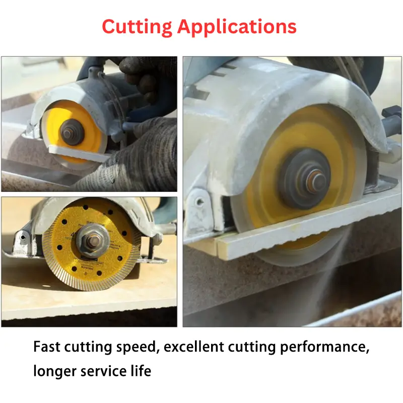 4-inch Cold Pressed Diamond Blade Manufacturer for Granite, Concrete & Tile