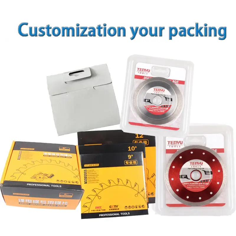 OEM Custom Service for Continuous Rim Diamond Saw Blade