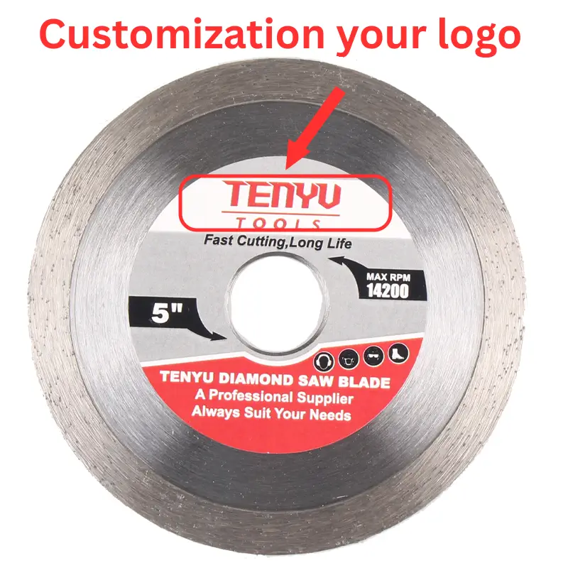 OEM Custom Service for Continuous Rim Diamond Saw Blade