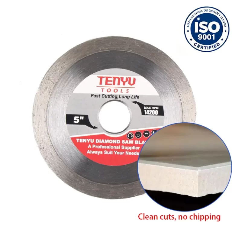 Continuous Rim Diamond Saw Blade for Stone Marble Tile