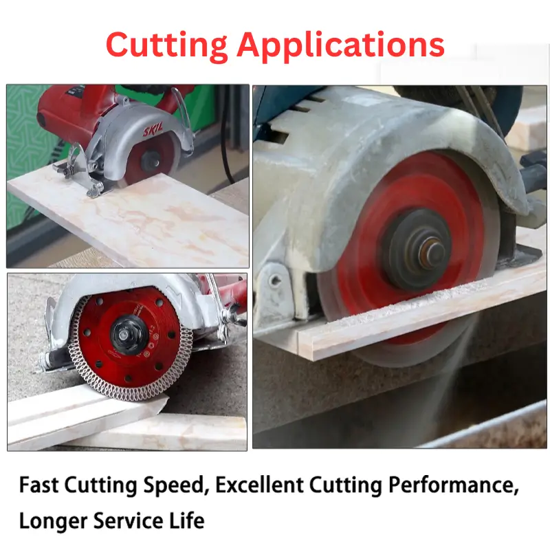 Industrial-Grade Turbo Mesh Diamond Circular Saw Blade for Concrete, Granite & Ceramic Tiles Manufacturer