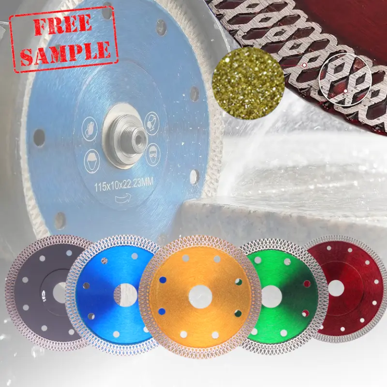 Industrial-Grade Turbo Mesh Diamond Circular Saw Blade for Concrete, Granite & Ceramic Tiles Manufacturer
