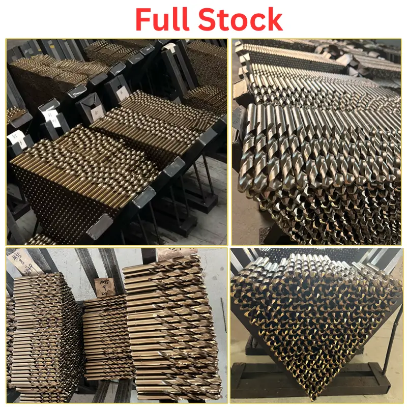 Premium M35 & M42 Cobalt Drill Bits for Stainless Steel