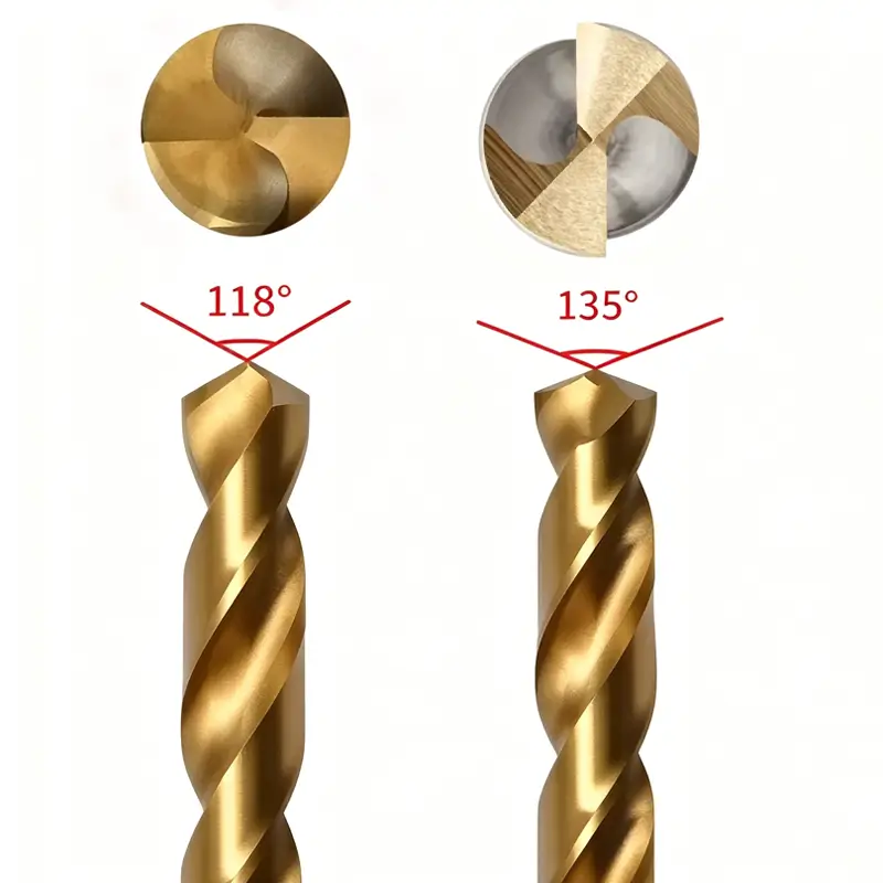 Certified Fractional Inch Size Drill Bits