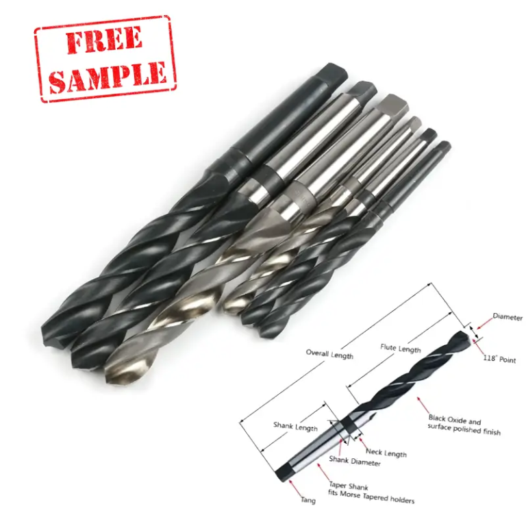 DIN345 HSS Morse Taper Shank Drill Bits
