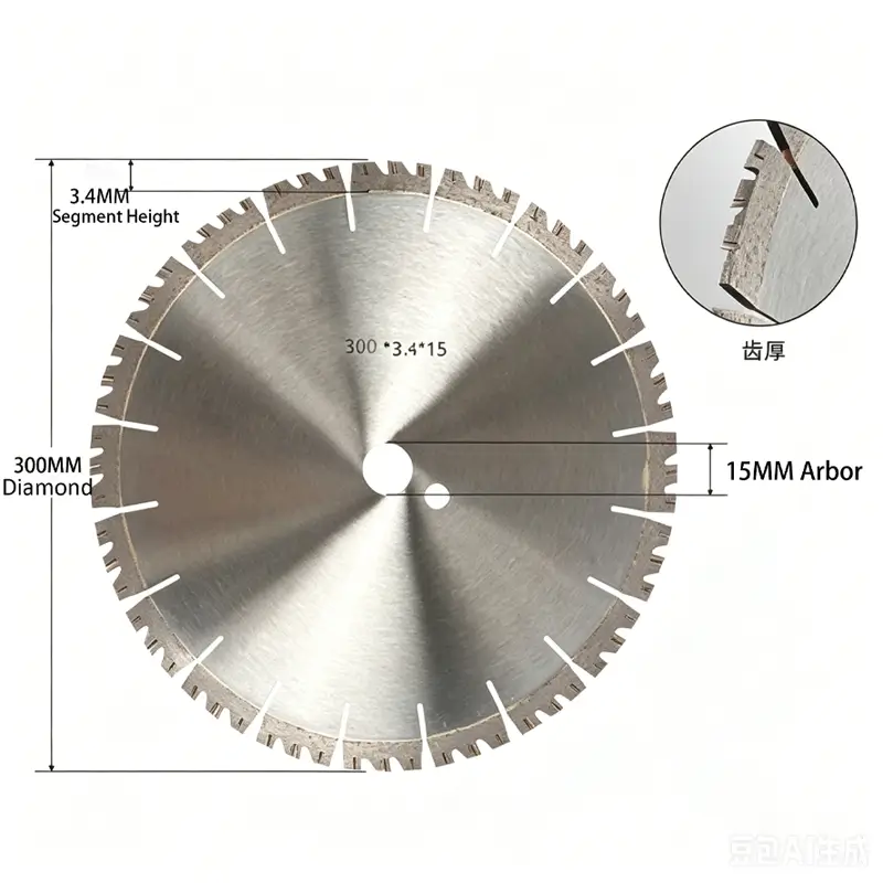 Diamond Blade for Concrete Cutting and Construction Work