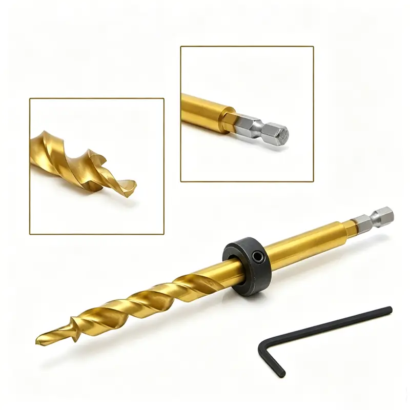 HSS Step-Point Twist Drill Bits