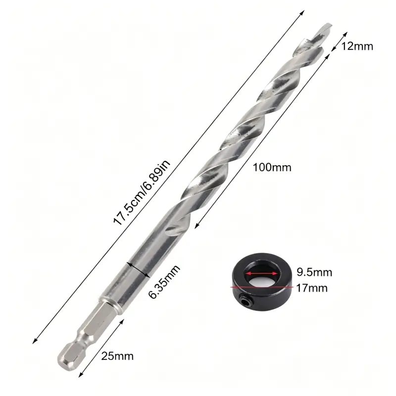 HSS Step-Point Twist Drill Bits
