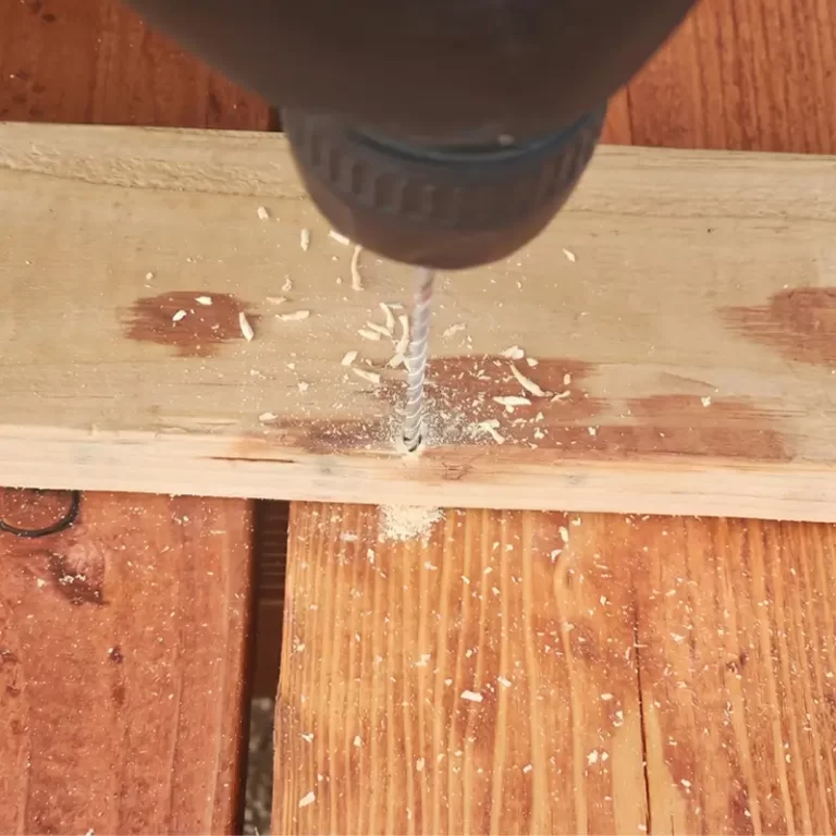 Drilling Wood