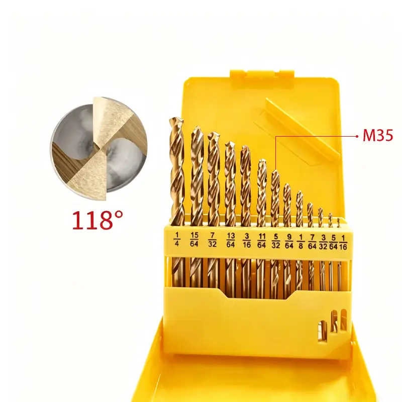 Premium M35 Cobalt Drill Bit Sets
