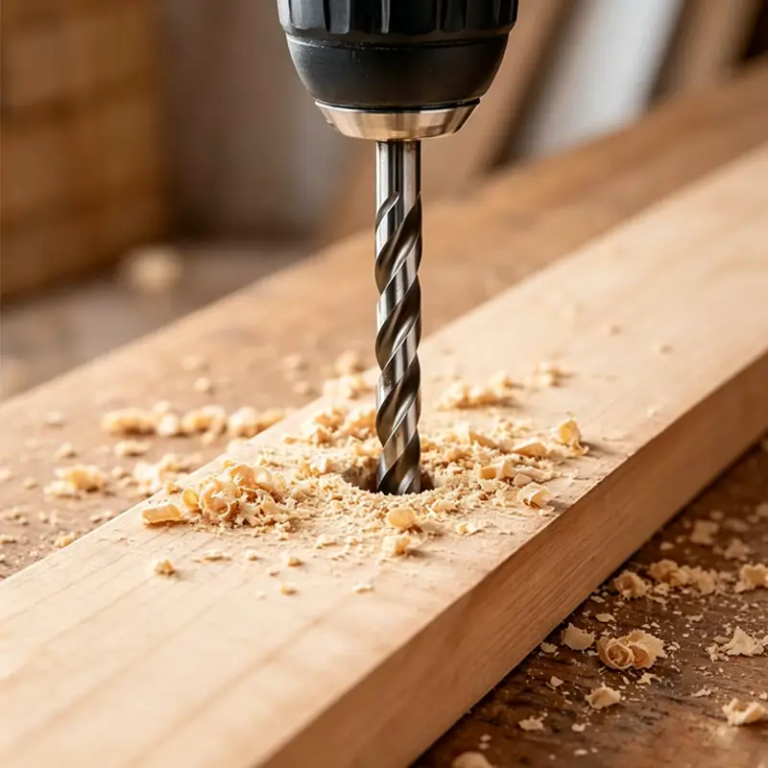 Drilling Wood 