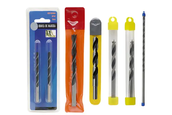 OEM brad point drill bits packaging for wholesalers